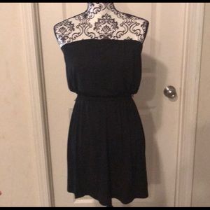 Black Strapless dress